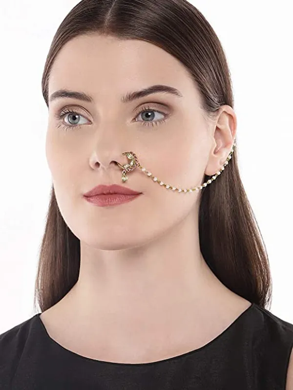 Emerald_And_Kundan_Gold_Nose_Ring_For_Women_&_Girls
