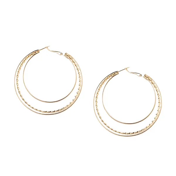 Elegant_Gold_Braided_Hoop_Earrings_For_Women_&_Girls
