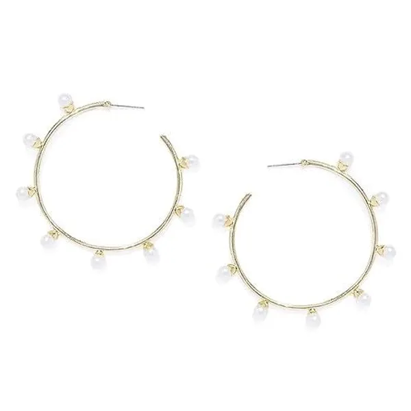 GoldPlated_Circular_Hoop_Earrings_For_Women_&_Girls