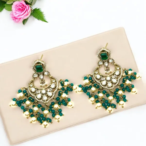 Antique_Gold-Plated_Chandbali_Earrings_with_Pearl_and_Pink_B_For_Women_&_Girls
