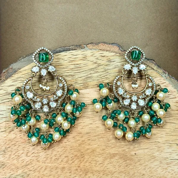 Antique_Gold-Plated_Chandbali_Earrings_with_Pearl_and_Pink_B_For_Women_&_Girls