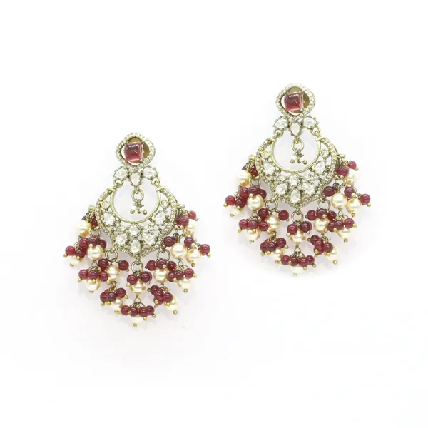 Antique_Gold-Plated_Chandbali_Earrings_with_Pearl_and_Pink_B_For_Women_&_Girls