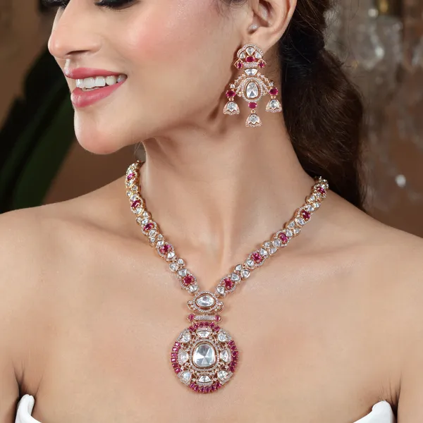 Antique_Gold-Plated_Kundan_Necklace_Set_with_Ruby_Accents_For_Women_&_Girls