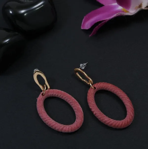 Gold_plated_pink_velvet_wen_EarringHER__For_Women_&_Girls