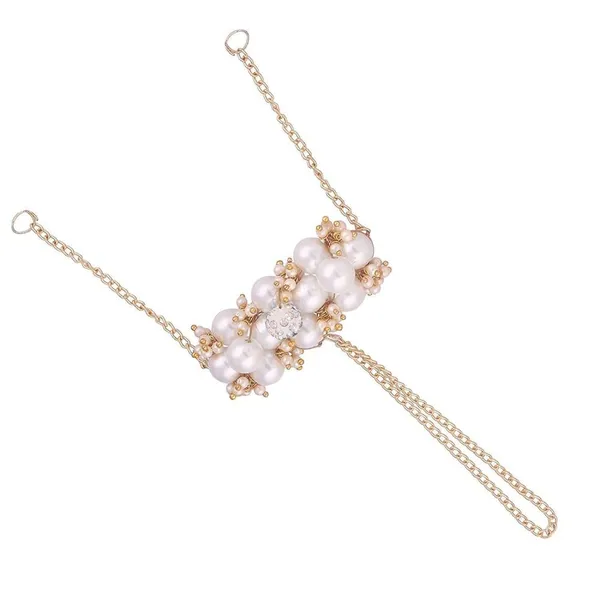 Pearl_And_Shambala_Balls_Embellished_Ring_Bracelet_For_Women_For_Women_&_Girls