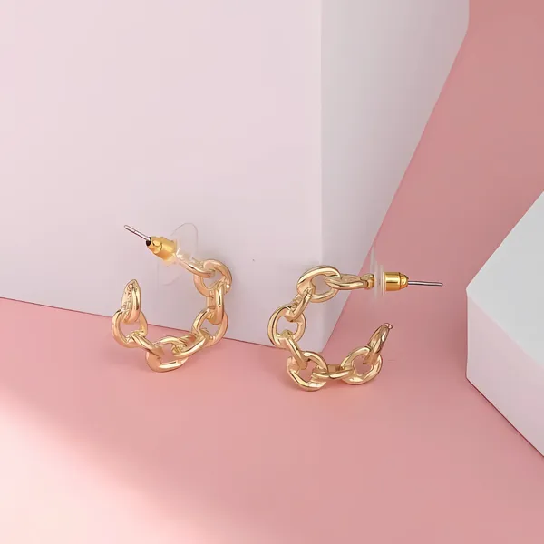 Chunky_Gold_Chain-Link_Hoop_Earrings_For_Women_&_Girls