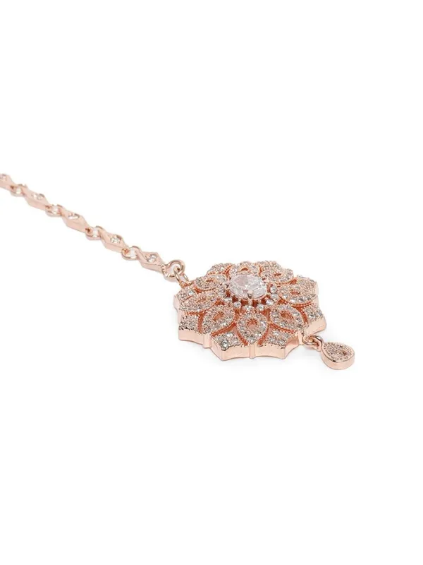 Rose-Gold_Plated_Ad_Studded_Maang_Tikka_For_Women_&_Girls