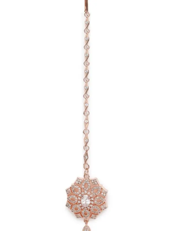 Rose-Gold_Plated_Ad_Studded_Maang_Tikka_For_Women_&_Girls