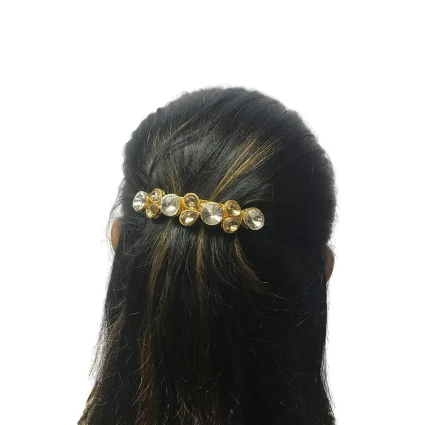 Designer_Hair_Clip_With_Glass_Stone_For_Women_&_Girls