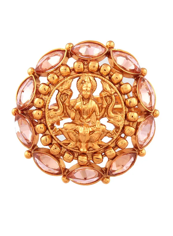 Divine_Lakshmi_Gold-Plated_Statement_Ring_For_Women_&_Girls