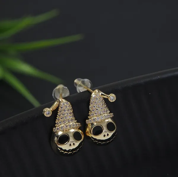 Korean_Gold_Plated_Inlaid_Rectangular_Shaped_Multi_Coloured_Stone_Dangler_Earring__4651_For_Women_&_Girls