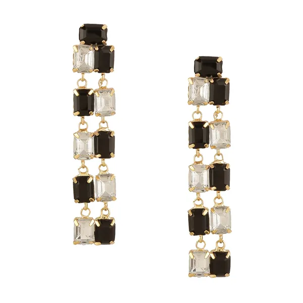 Elegant_Black_&_White_Crystal_Drop_Earrings_-Chic_Statement_Jewelry_For_Women_&_Girls
