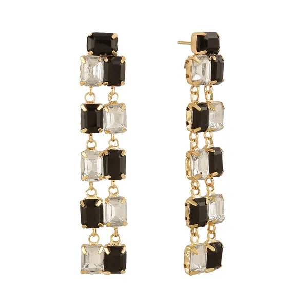 Elegant_Black_&_White_Crystal_Drop_Earrings_-Chic_Statement_Jewelry_For_Women_&_Girls