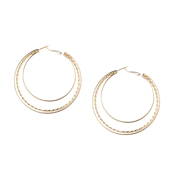 Elegant_Gold_Braided_Hoop_Earrings_For_Women_&_Girls