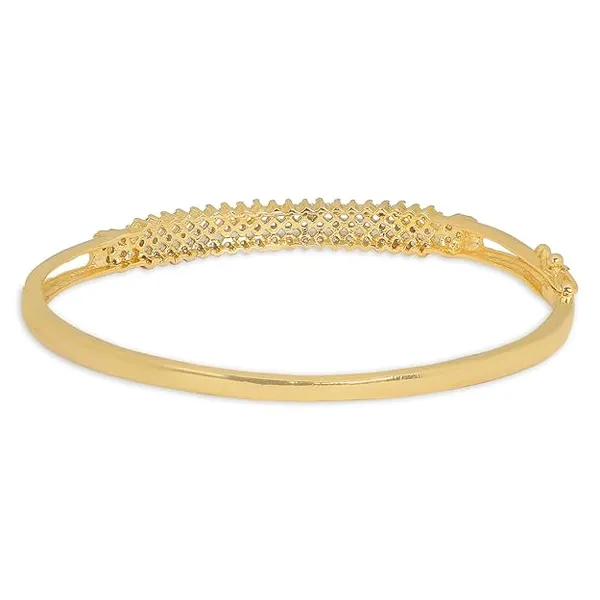 Elegant_Gold-Plated_Bangle_Bracelet_with_Sparkling_Crystal_A_For_Women_&_Girls