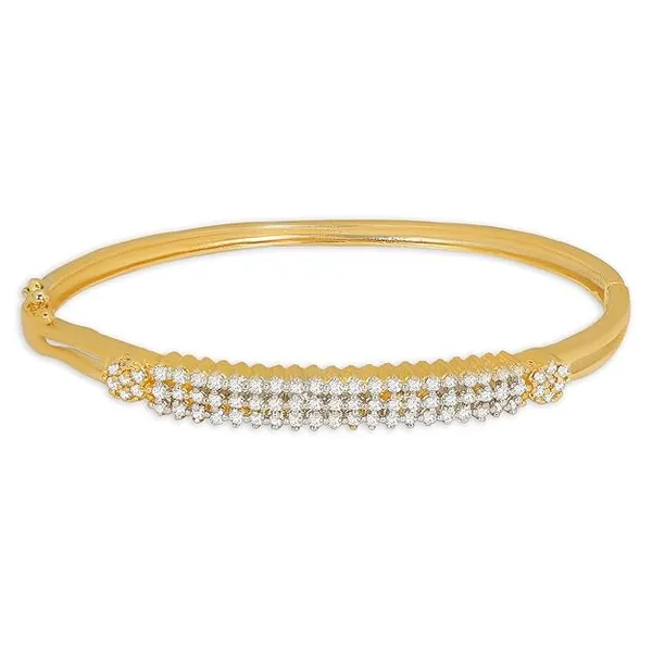 Elegant_Gold-Plated_Bangle_Bracelet_with_Sparkling_Crystal_A_For_Women_&_Girls