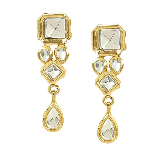 Elegant_Gold-Plated_Kundan_Earrings__For_Women_&_Girls