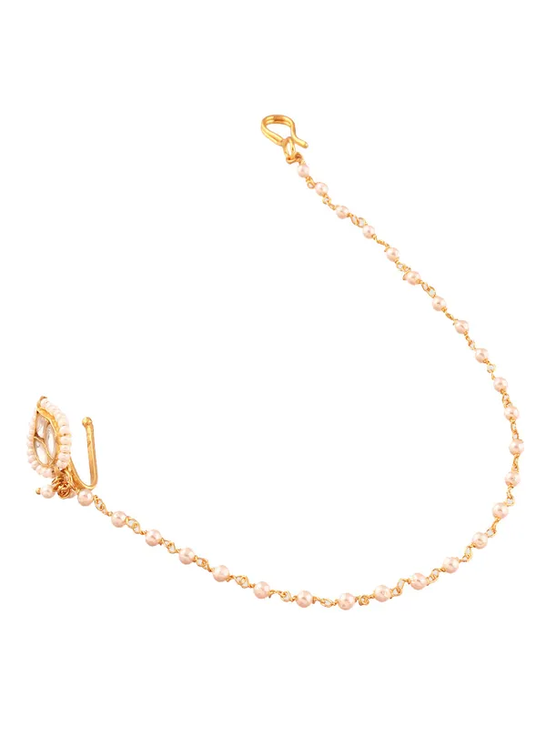 Elegant_Gold-Plated_Nath_with_Pearl_Chain_For_Women_&_Girls
