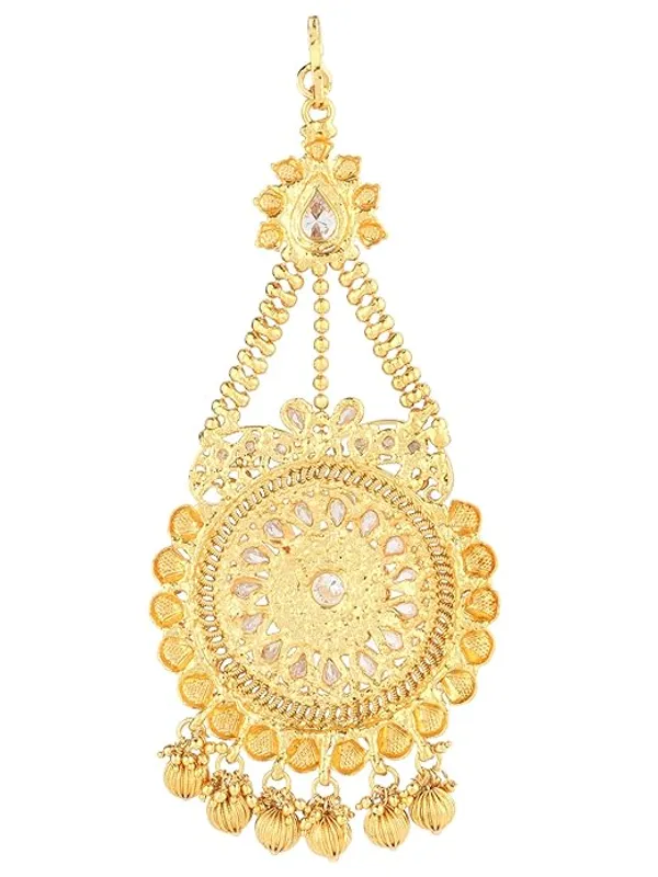 Elegant_Gold-Plated_Traditional_Passa_Maang_Tikka_For_Women_&_Girls