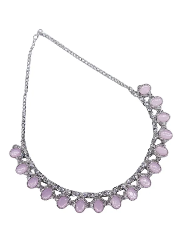 Elegant_Silver-Plated_Necklace_Set_with_Pink_Stones_For_Women_&_Girls