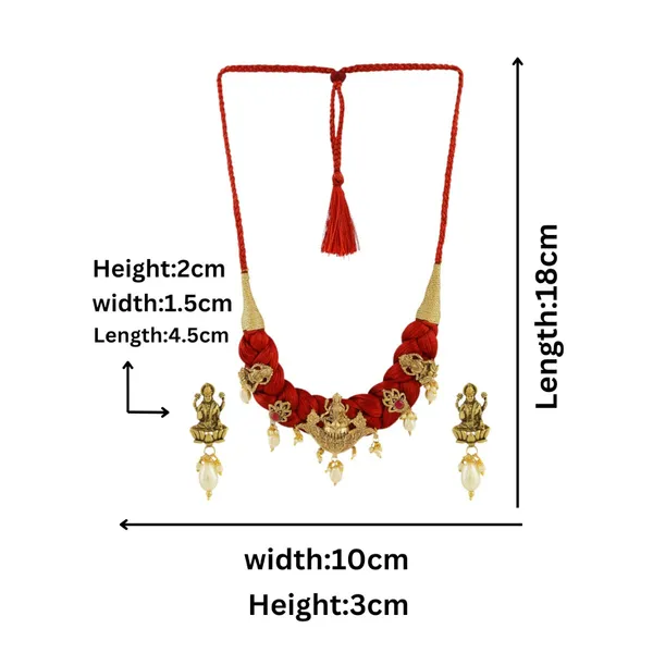 Temple_Inspired_Silk_Thread_Necklace_Set_For_Women_&_Girls