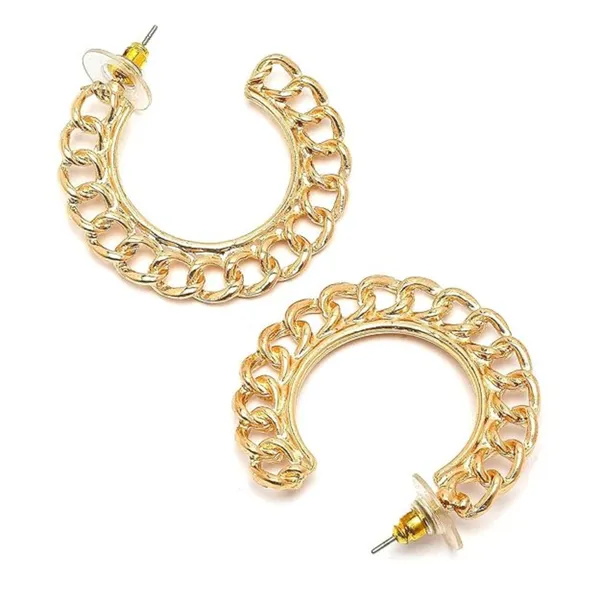 Gold_Chain_Link_Hoop_Earrings_Ã¢â‚¬â€œ_Bold_&_Stylish_Statement_J_For_Women_&_Girls