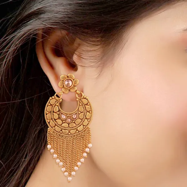 Gold_Chandbali_Earrings_with_Pearl_&_Chain_Fringe_Ã¢â‚¬â€œ_Royal_Ethnic_Jewelry_For_Women_&_Girls