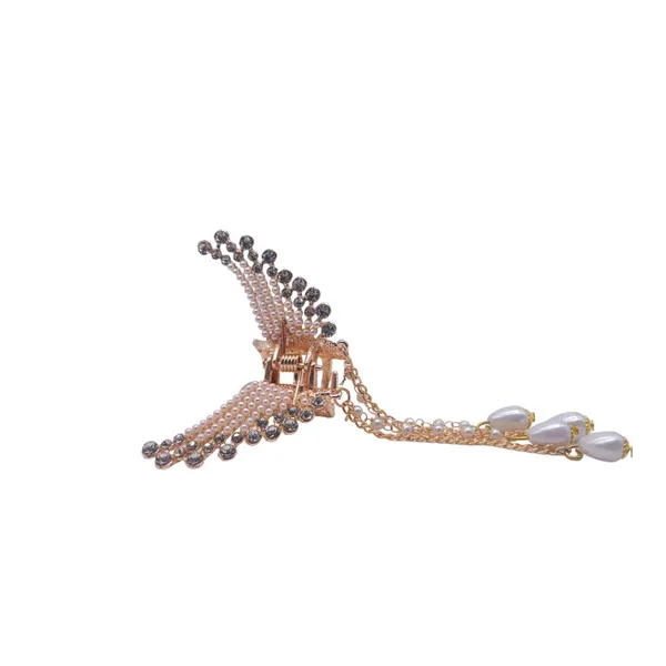 Gold_Hair_Claw_Clip__Ã¢â‚¬â€œ_Elegant_Pearl_and_Rhinesto_For_Women_&_Girls