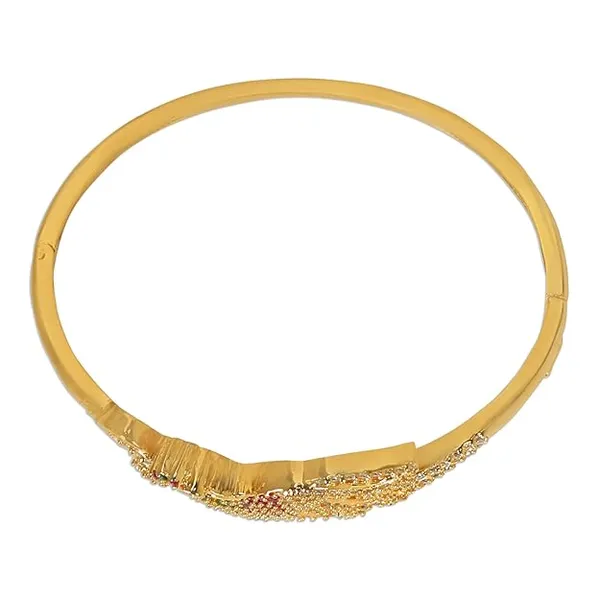 Gold_Plated_American_Diamonds_Studded_Peacock_Design_Handcra_For_Women_&_Girls