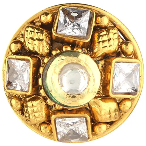 Gold-Plated_Antique_Traditional_Kundan_Pearl_Rajasthani_Borl_For_Women_&_Girls