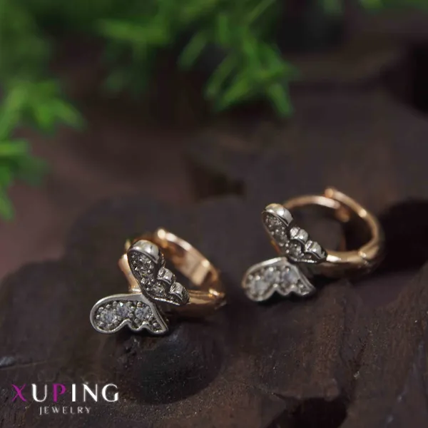 Gold_Plated_Butterfly_Designed_Xuping_Earring-_XPNGER_4508_For_Women_&_Girls