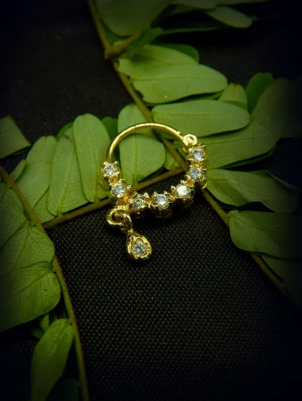 Gold-Plated_Crystal_Nath_Nose_Ring_With_Dangling_Charm_For_Women_&_Girls