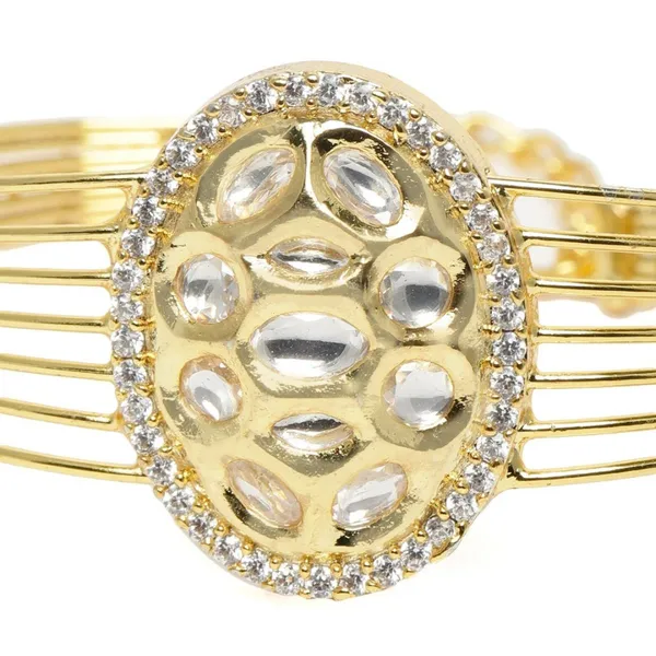 Gold_Plated_Designer_Kundan_&_AD_Stone_Studded_Freesize_Bracelet_For_Women_&_Girls