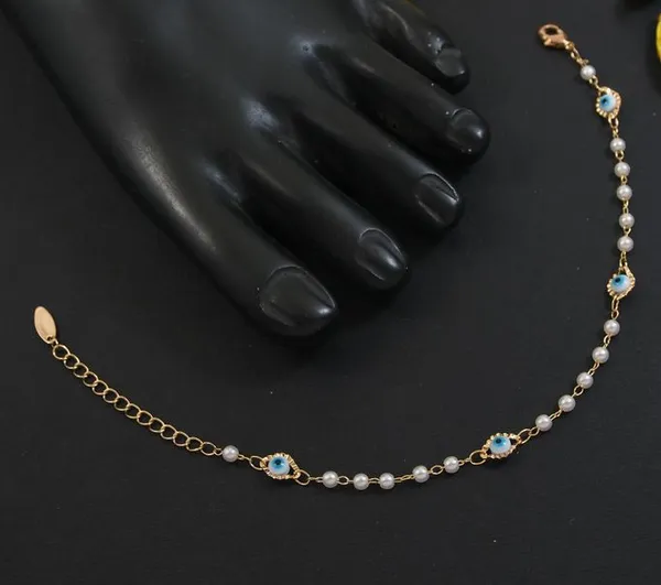 Gold_Plated_Evil_Eye_Pearl_Linked_Anklet_-_ANK_4827_For_Women_&_Girls