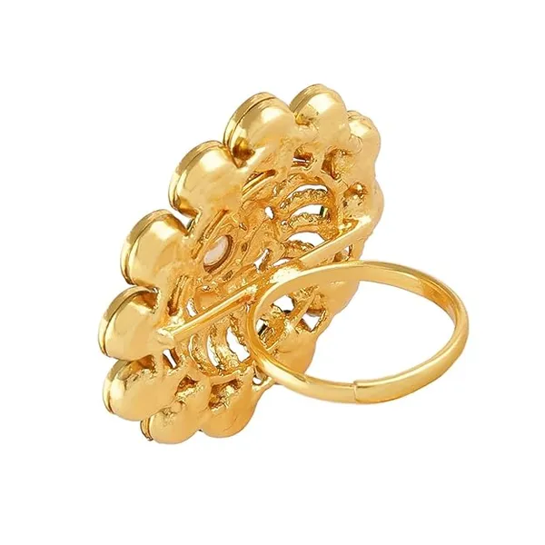 Gold-Plated_Floral_Round_Finger_Ring_with_Crystal_Accents_For_Women_&_Girls