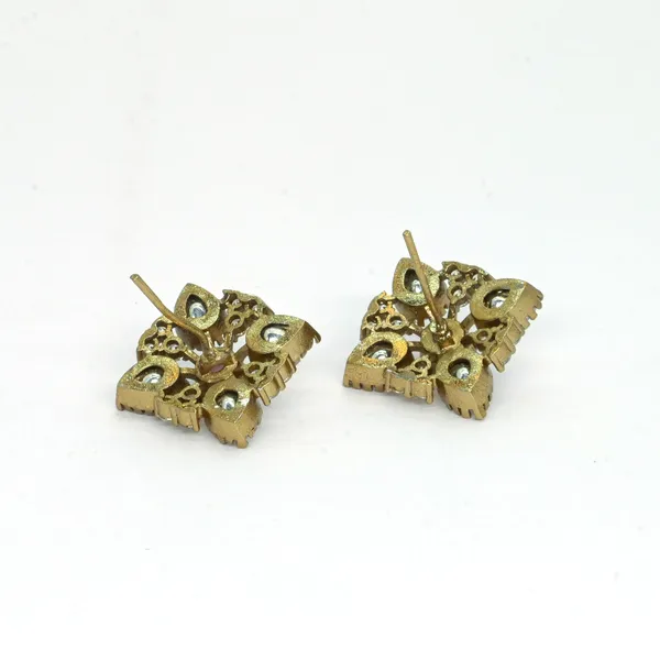 Gold-Plated_Floral_Stud_Earrings_with_Pink_and_Crystal_Accen_For_Women_&_Girls