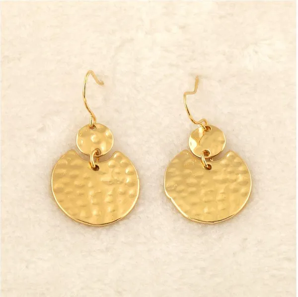 Gold_Plated_Geometrical_Drop_Earring-WER_560_For_Women_&_Girls