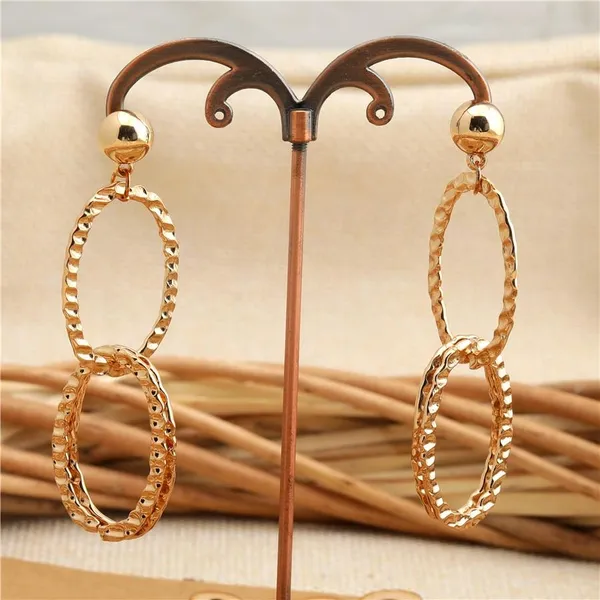 Gold_Plated_Hand_Crafted_Geometric_Drop_Earring-_WER11_For_Women_&_Girls