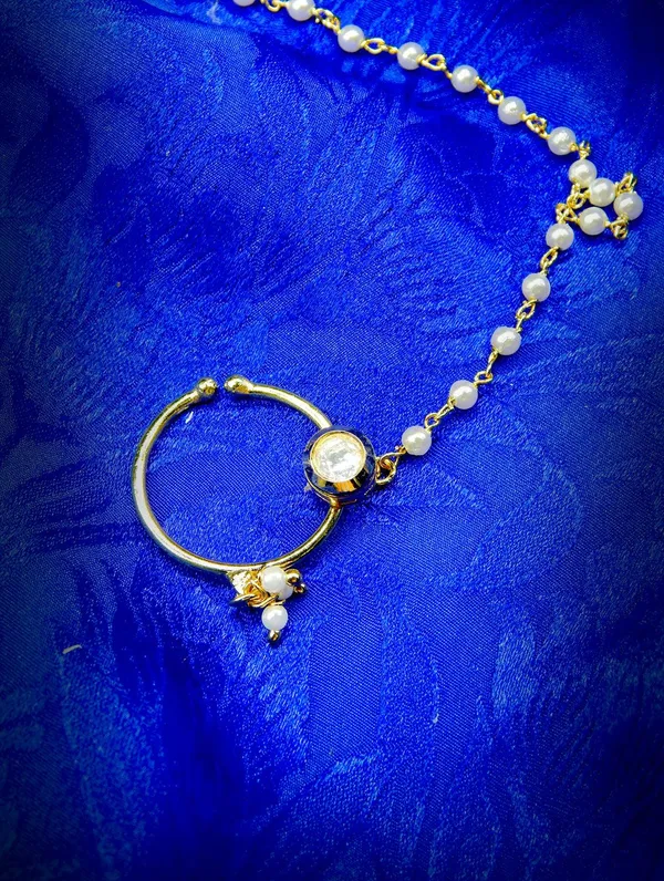 Gold-Plated_Kundan_Nath_Nose_Ring_With_Pearl_Chain_For_Women_&_Girls