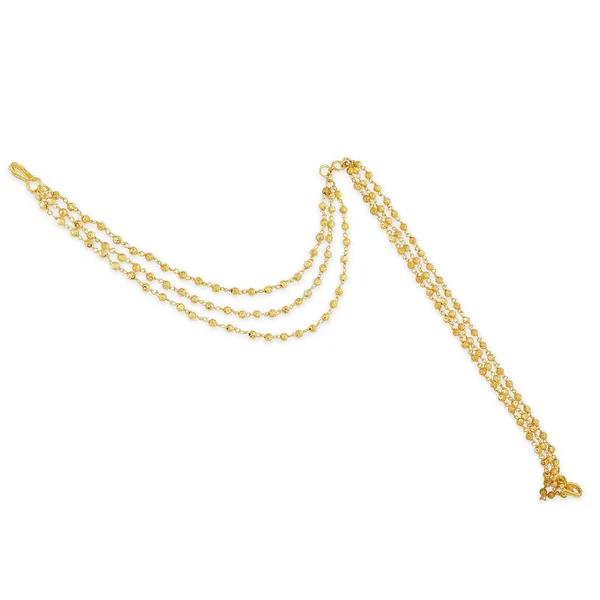 Gold-Plated_Multi-Layer_Chain_Earrings_For_Women_&_Girls