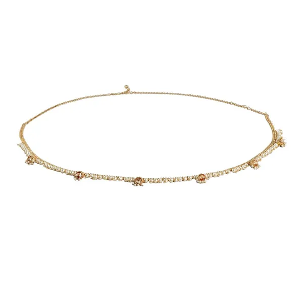 Gold-Plated_Rhinestone_Kamarband_For_Women_&_Girls
