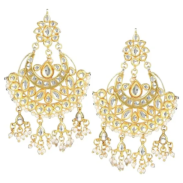 Gold-Plated_Traditional_Chandbali_Kundan_Dangle_Earrings_for_For_Women_&_Girls
