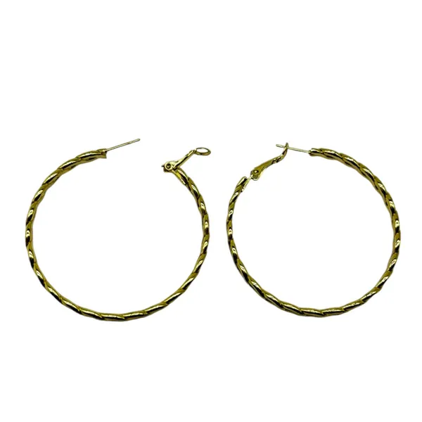 Gold_Twisted_Hoop_Earrings_-_Classic_and_Stylish_Design_For_Women_&_Girls
