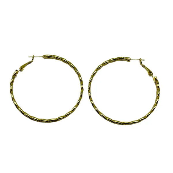 Gold_Twisted_Hoop_Earrings_-_Classic_and_Stylish_Design_For_Women_&_Girls