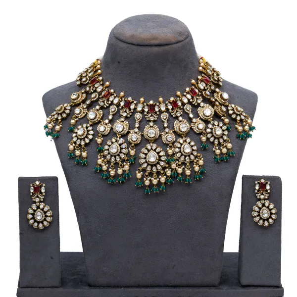 Grand_Gold-Plated_Bridal_Necklace_Set_with_Kundan,_Ruby,_Emerald_Accents,_and_Pearl_Drops_For_Women_&_Girls