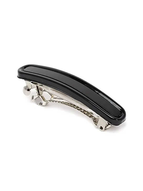 Black_Handcrafted_French_Barrette_For_Women_&_Girls