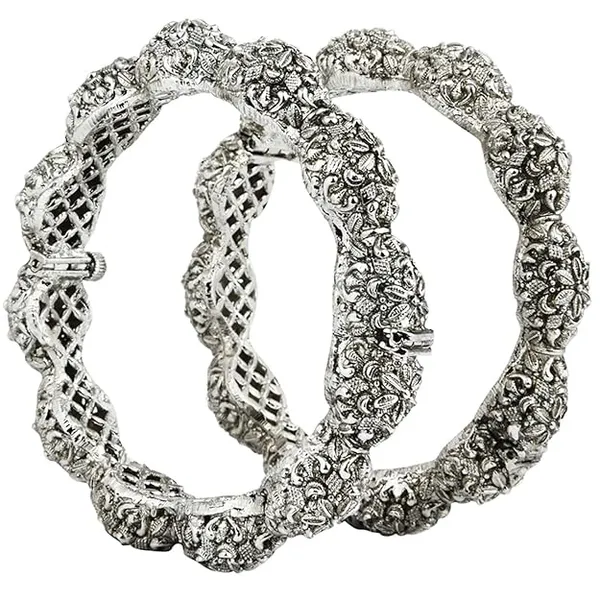 Handcrafted_Traditional_Rajasthani_Silver-Plated_Ethnic_Kada_For_Women_&_Girls
