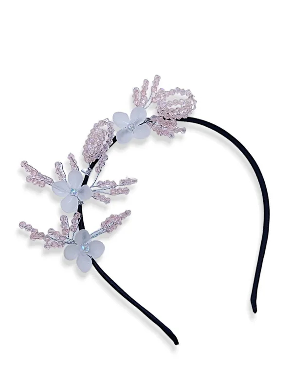 Handmade_Pink_Beaded_Floral_Hairband__Ã¢â‚¬â€œ_Elegant_W_For_Women_&_Girls