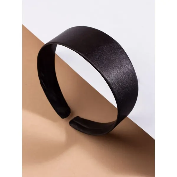 Women_Black_Solid_Hairband_For_Women_&_Girls