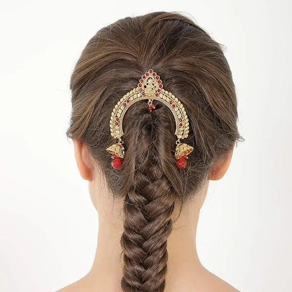 Hi-Gold_Temple_Design_Lakshmi_Choti,Bilai_For_Women_&_Girls